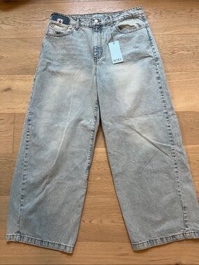 REVICE Relaxed Straight Light Blue Jeans